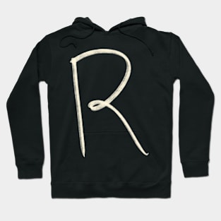 Hand Drawn Letter R Hoodie